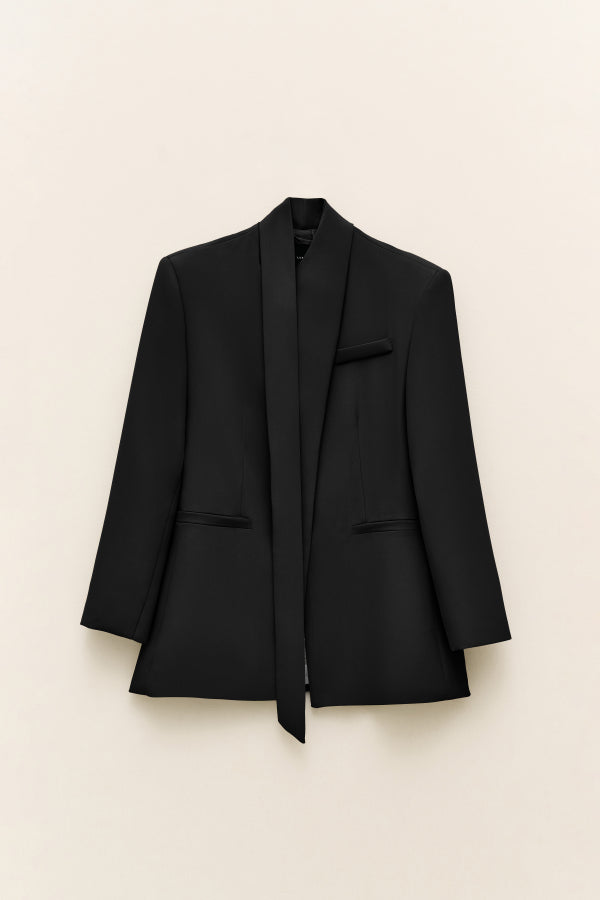 Blazer con spalle imbottite