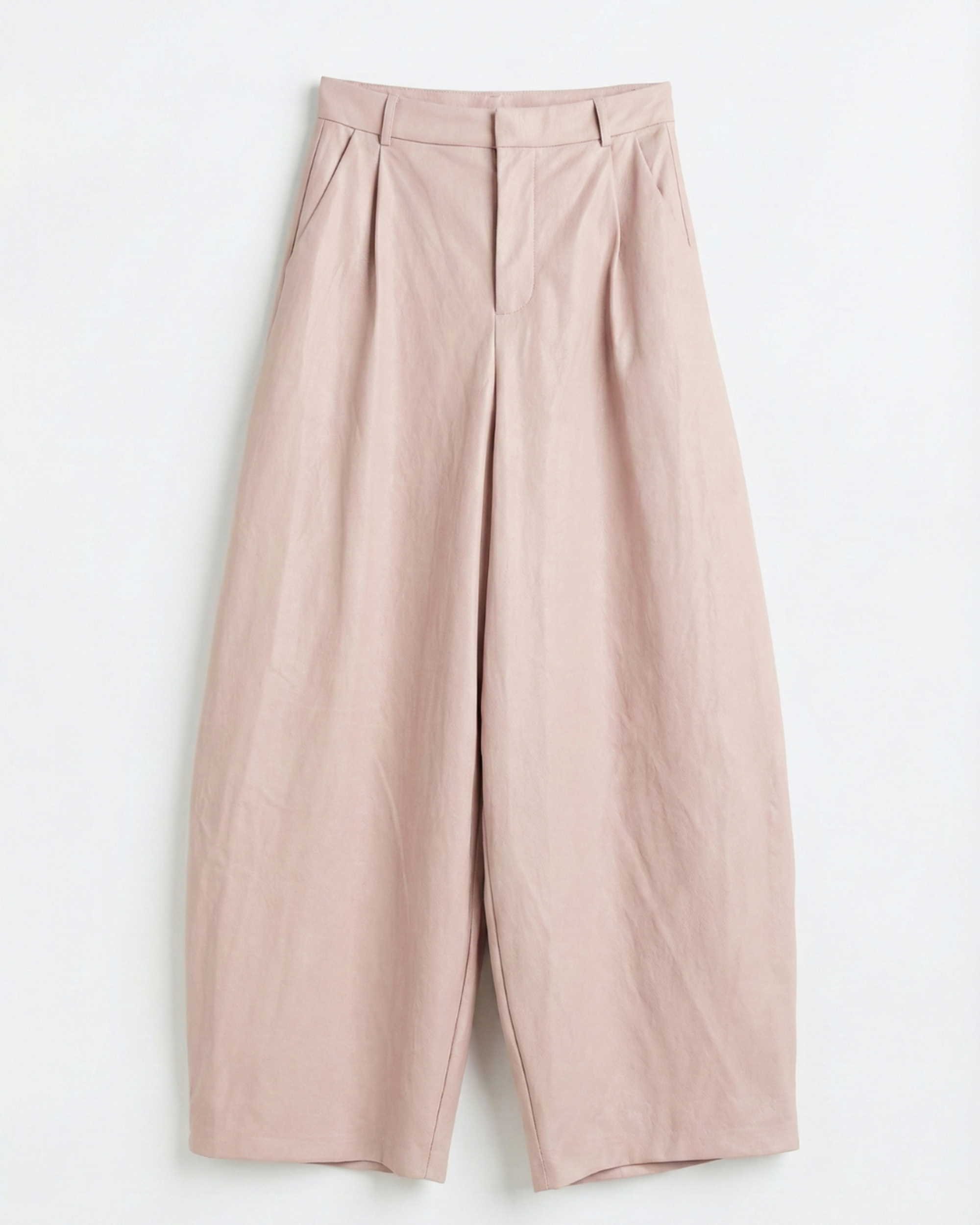 Pantalone Baloon in eco-pelle