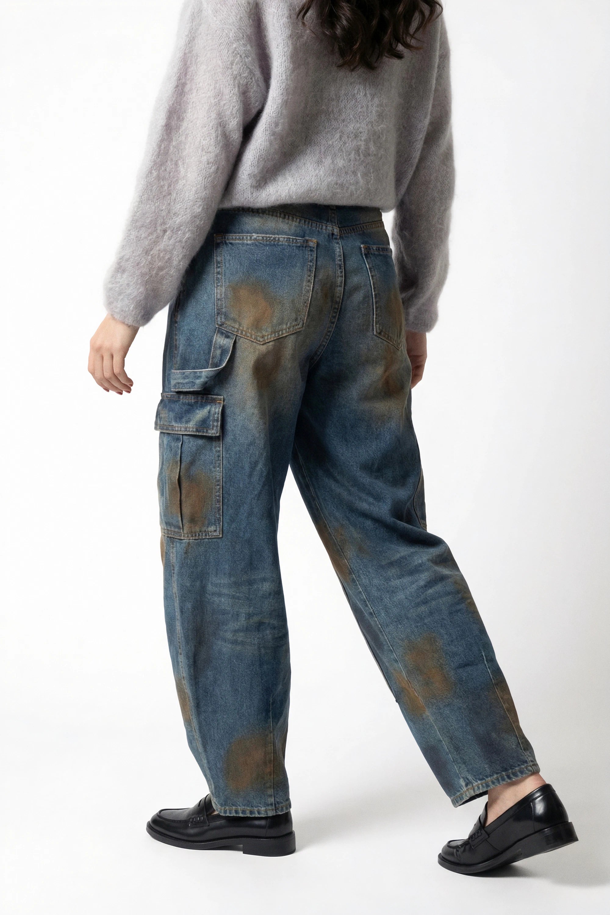 Jeans baloon slavato