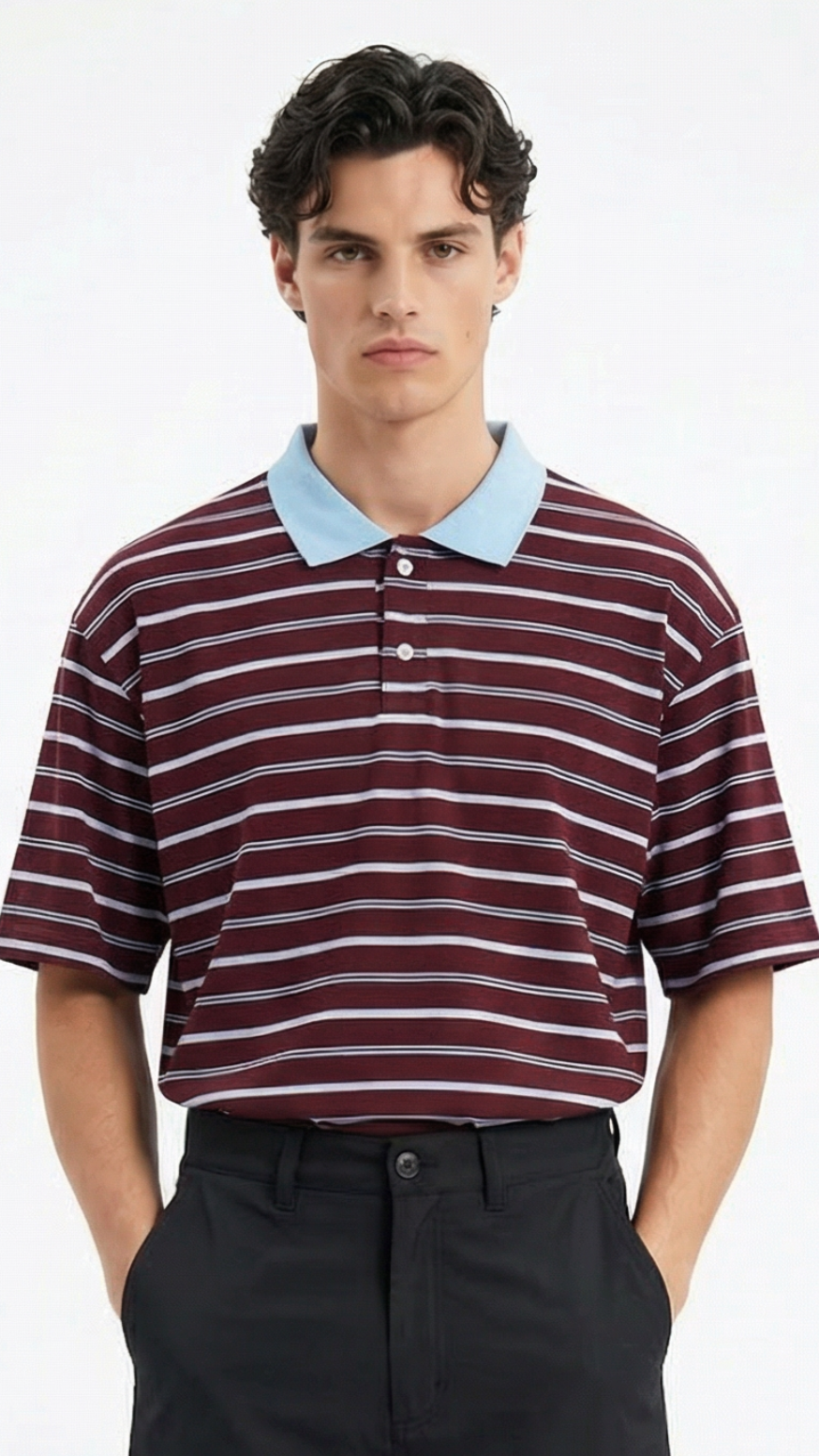 Polo a righe