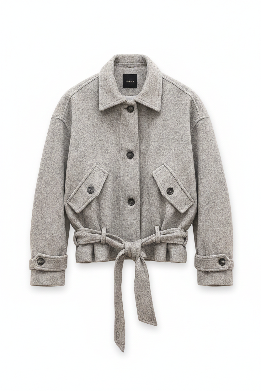Giacca in misto lana