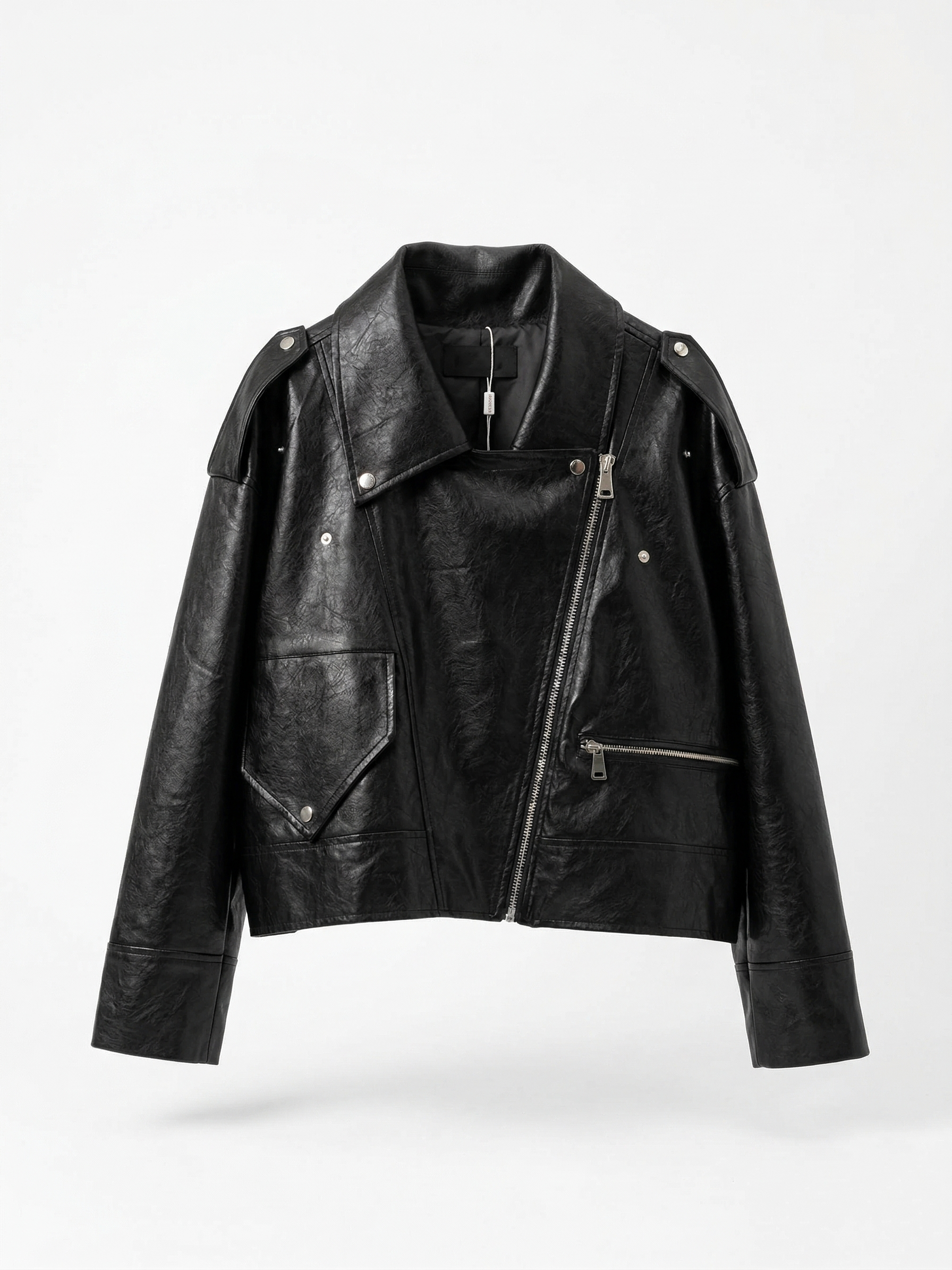 Oversize leather