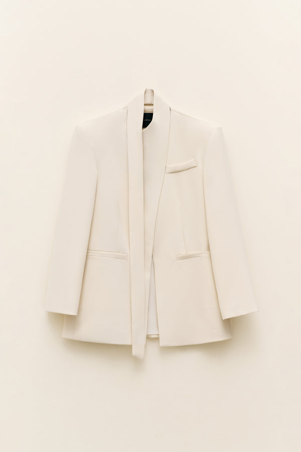 Blazer con spalle imbottite