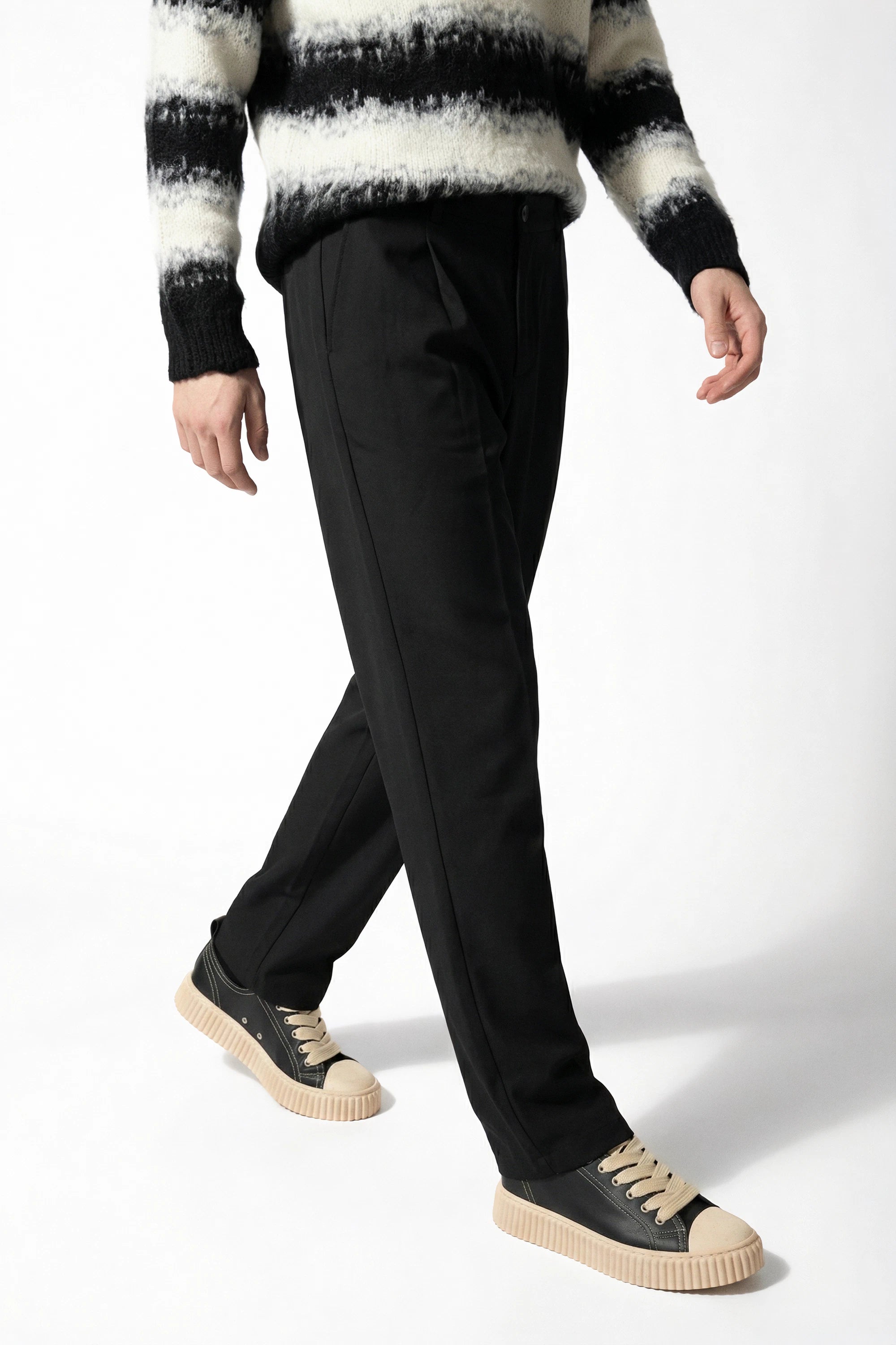 Pantalone Nero palazzo