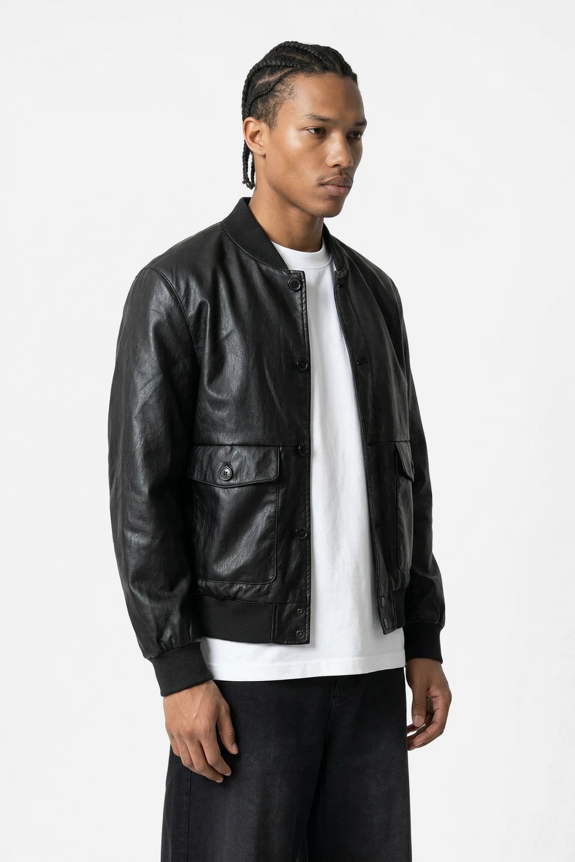 Giubbotto in simil pelle