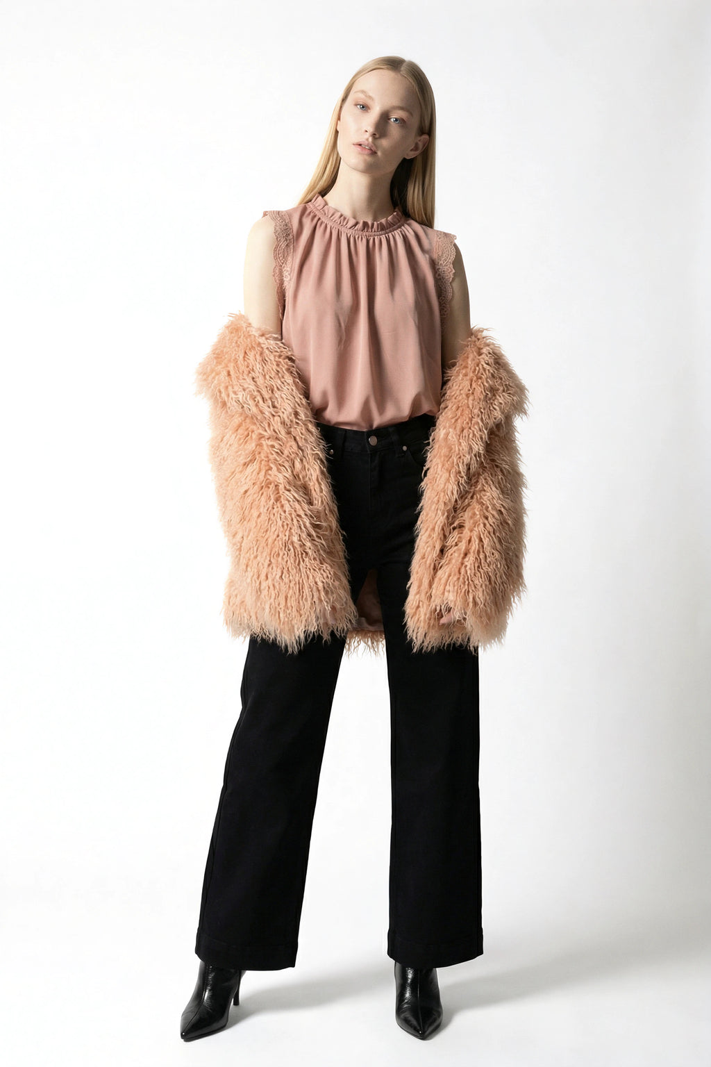 Canottiera effetto seta