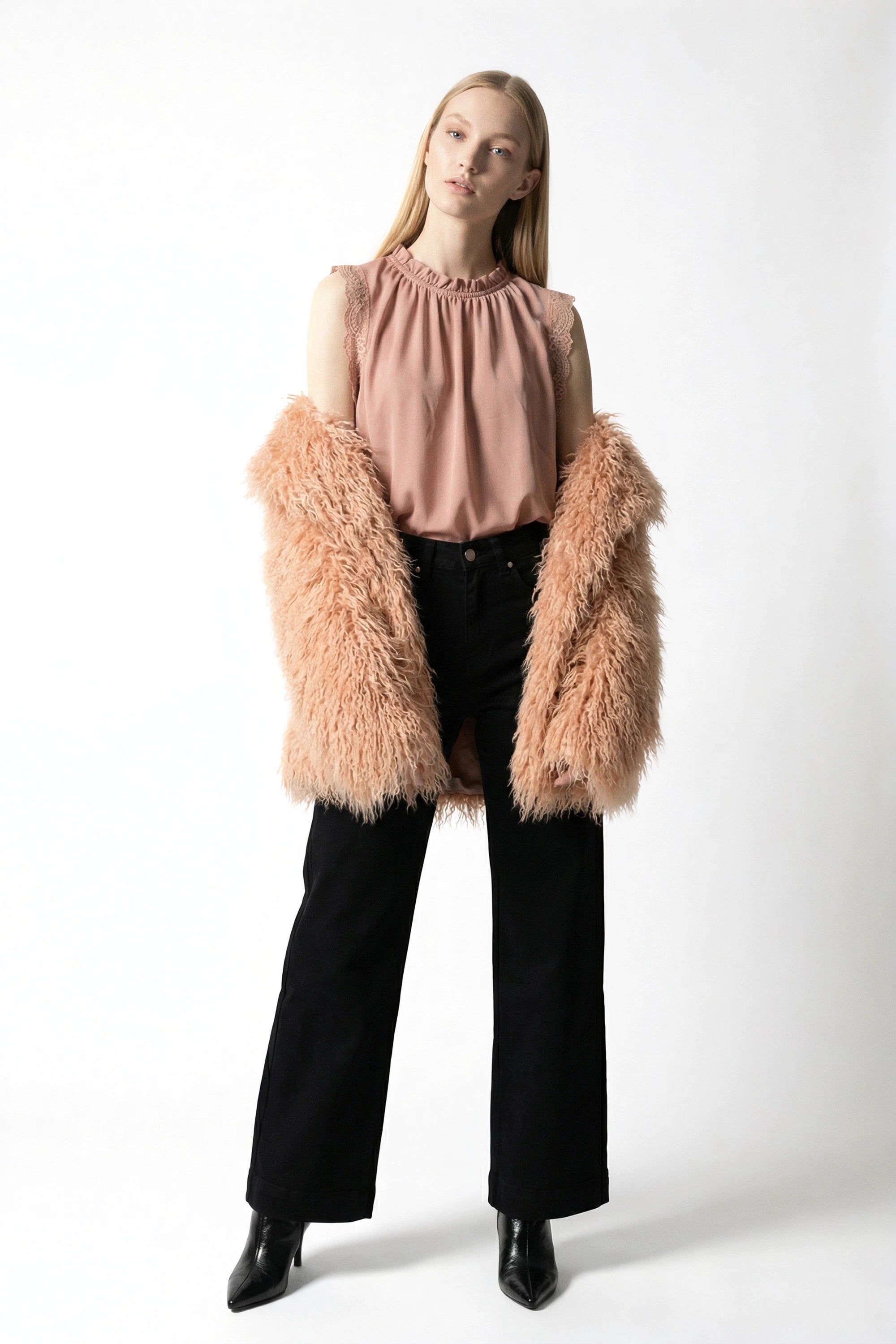 Canottiera effetto seta