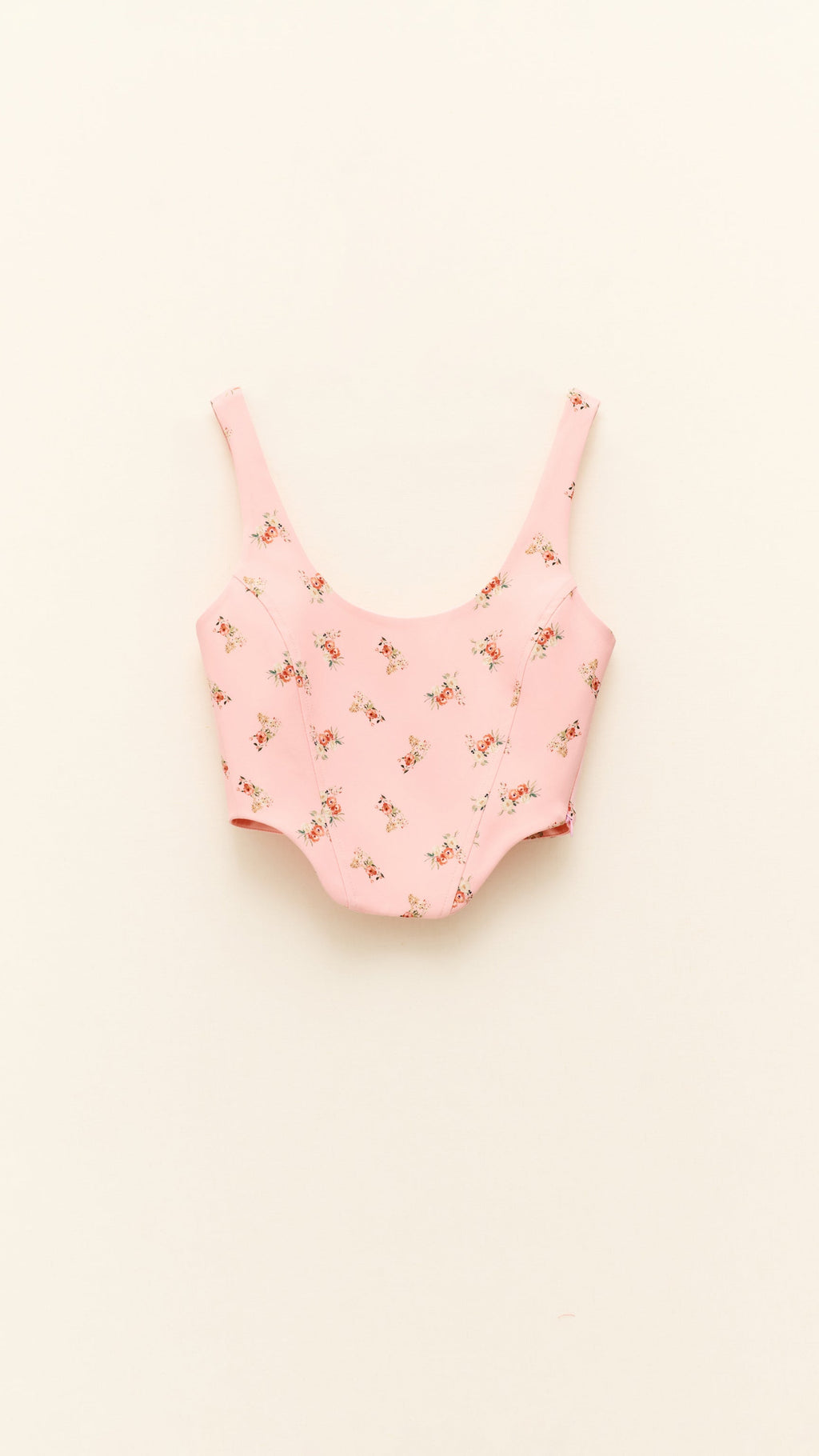 Top con stampa floreale all-over